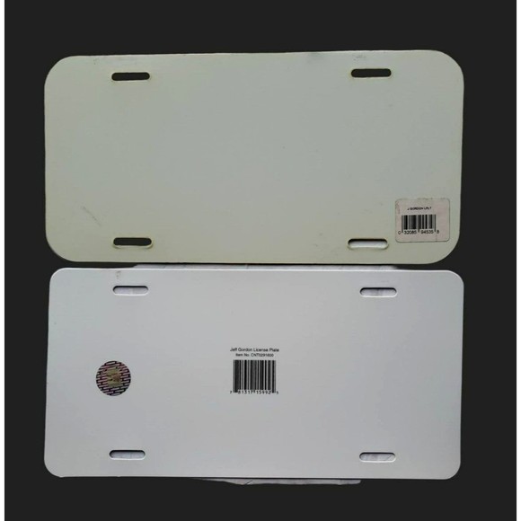 Wincraft Racing & Winner's Circle Jeff Gordon #24 Plastic License Plate Lot OF 2 - Picture 8 of 10